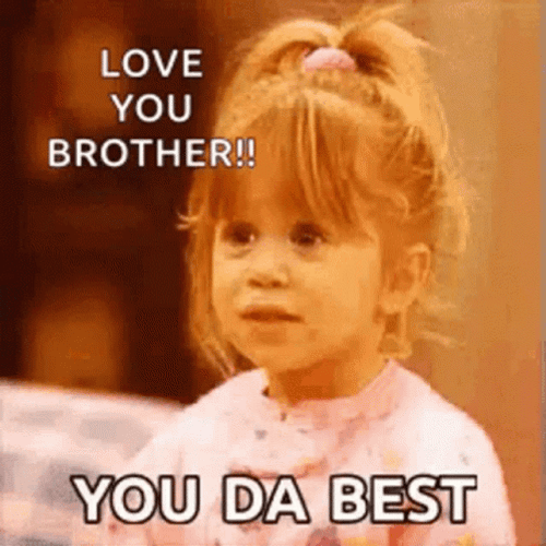 Bro Michelle Tanner Flying Kiss GIF