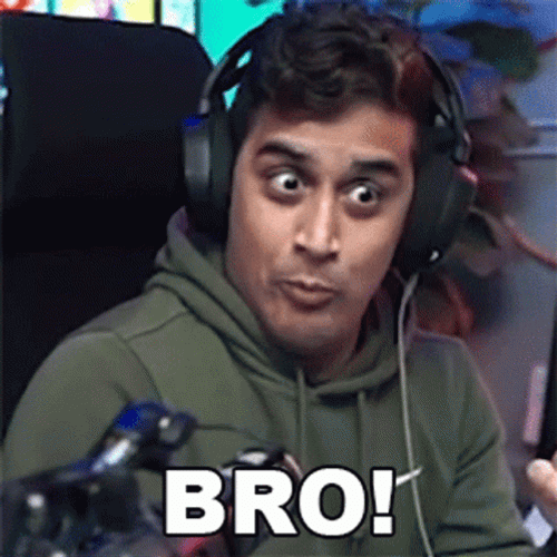 Bro Shocked Youtuber Reaction GIF