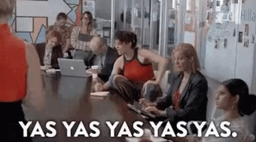 Broad City Yaaas Ilana Glazer GIF