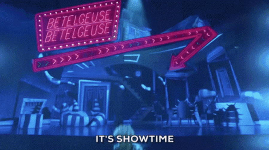 Broadway Beetlejuice It's Showtime GIF