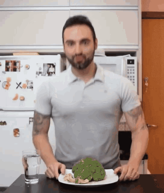 Broccoli Warm Up GIF