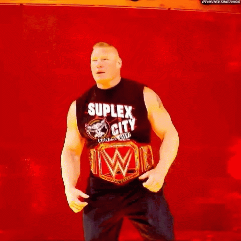 Brock Lesnar Universal Champion GIF