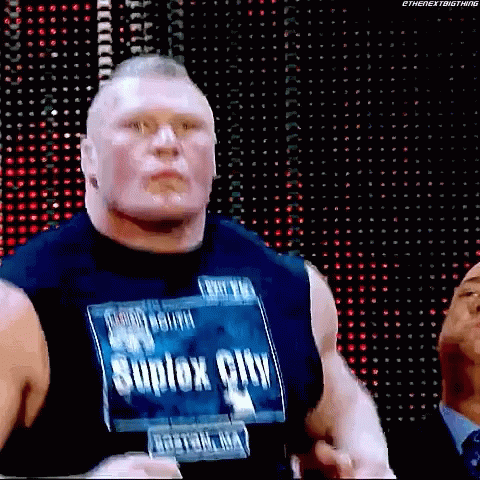 Brock Lesnar Vs Hunt 480 X 480 Gif GIF