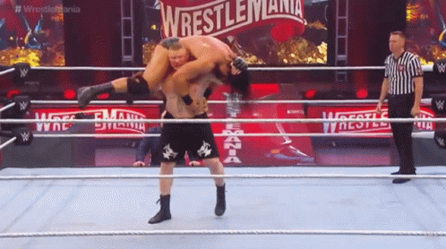 Brock Lesnar Vs Hunt 498 X 278 Gif GIF