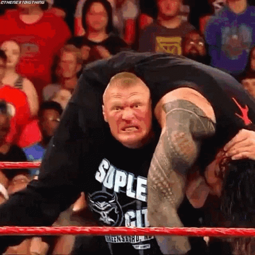 Brock Lesnar Vs Hunt 498 X 498 Gif GIF