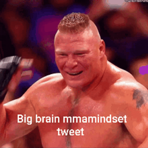 Brock Lesnar Vs Hunt GIF