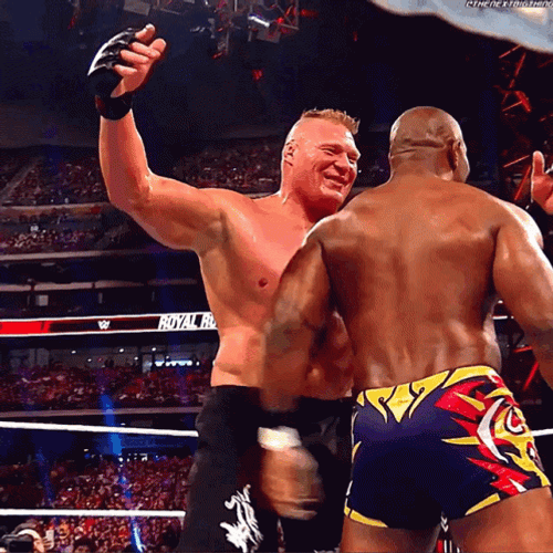 Brock Lesnar Vs Hunt GIF
