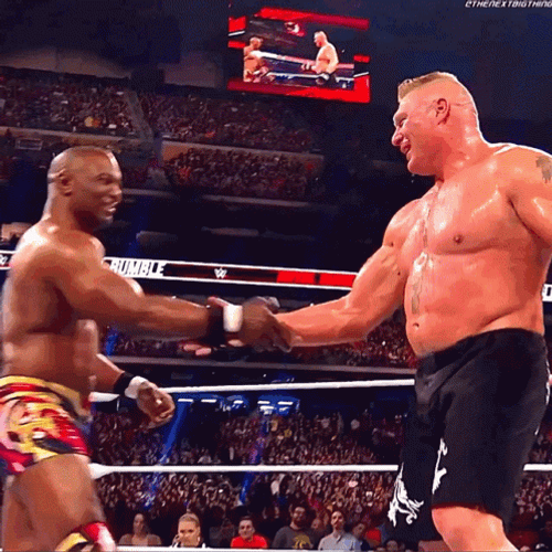 Brock Lesnar Vs Hunt GIF