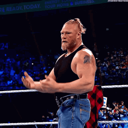 Brock Lesnar Vs Hunt GIF