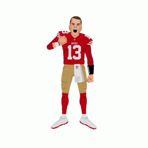 Brock Purdy Cartoon GIF