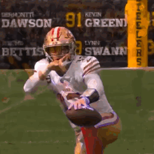 Brock Purdy Point Someone GIF