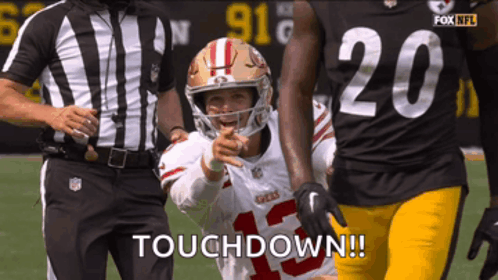 Brock Purdy Touchdown GIF