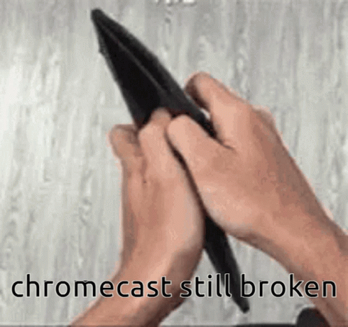 Broke Wallet Chromecast Still Broken GIF