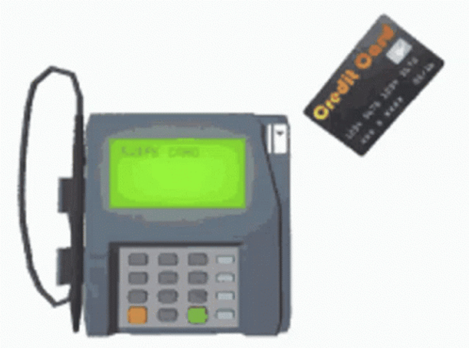 Broke Declined Credit Card Mobile Clip GIF
