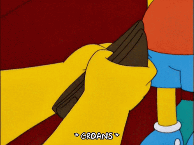Broke No Money Bart Simpson GIF