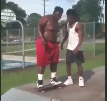 Broken Ankles After Learning Skating GIF