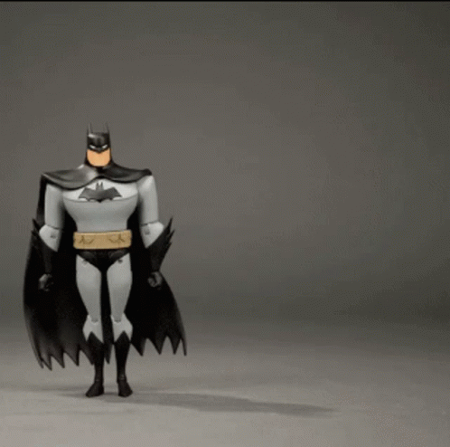 Broken Ankles Batman Fell GIF