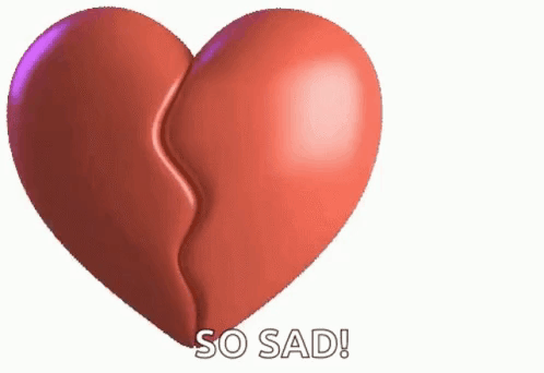 Broken Heart with So Sad
