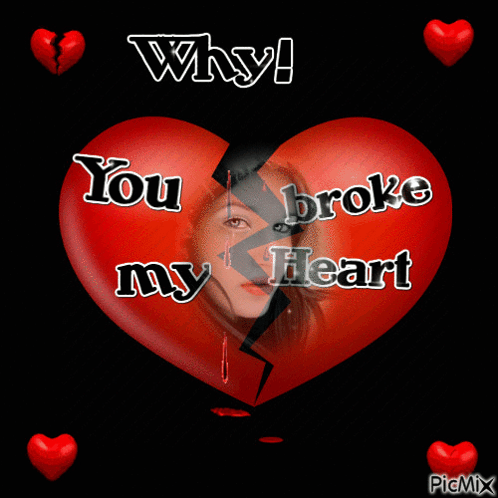 Broken Heart with You Broke My Heart