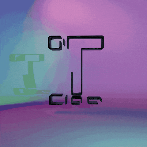 Broken Letter I Transforming GIF