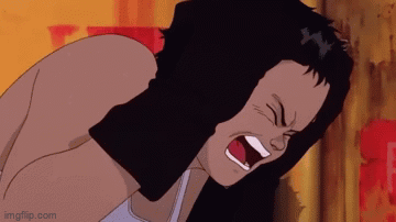 Broken Man Loudly Screams Ahhhh Meme GIF