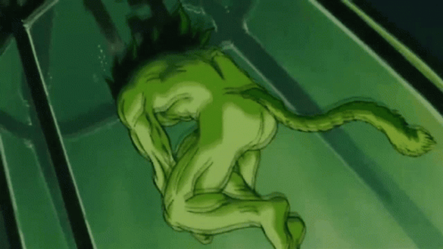 Broly Tail Wagging GIF