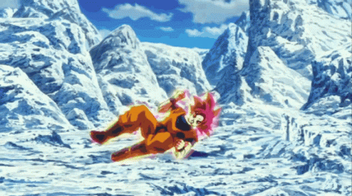 Broly Vs Goku Super Saiyan Rage GIF