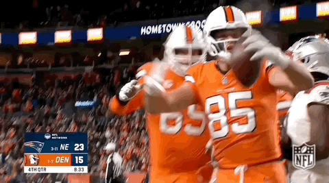 Broncos Showing Some Love GIF
