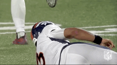 Broncos Team Game Fall GIF