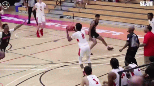 Bronny James Corner Jump Shot GIF