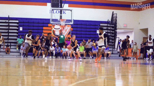 Bronny James Incredible Alley Oop GIF