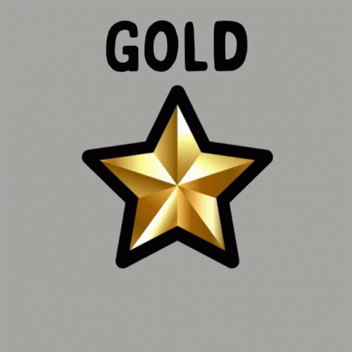 Bronze Star With Word Bronze GIF