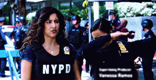 Brooklyn 99 Detective Rosa Dab GIF