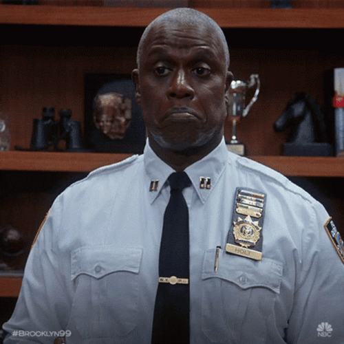 Brooklyn 99 Captain Holt Somewhat Agree GIF