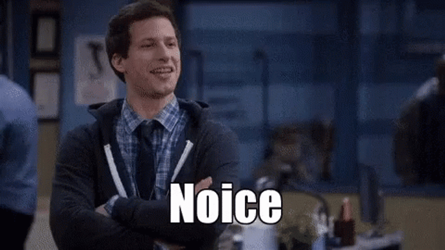 Brooklyn 99 Detective Jake Says Noice GIF