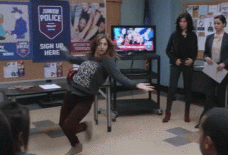 Brooklyn 99 Ginetta Marches Round GIF