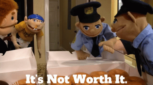 Brooklyn Guy We're Not Worthy GIF