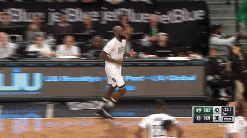Brooklyn Nets Entering The Game GIF