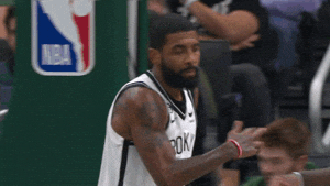 Brooklyn Nets Kyrie Irving Special Handshake GIF