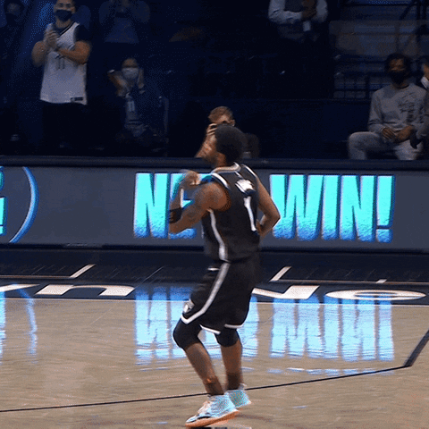 Brooklyn Nets Player Fist Pump GIF