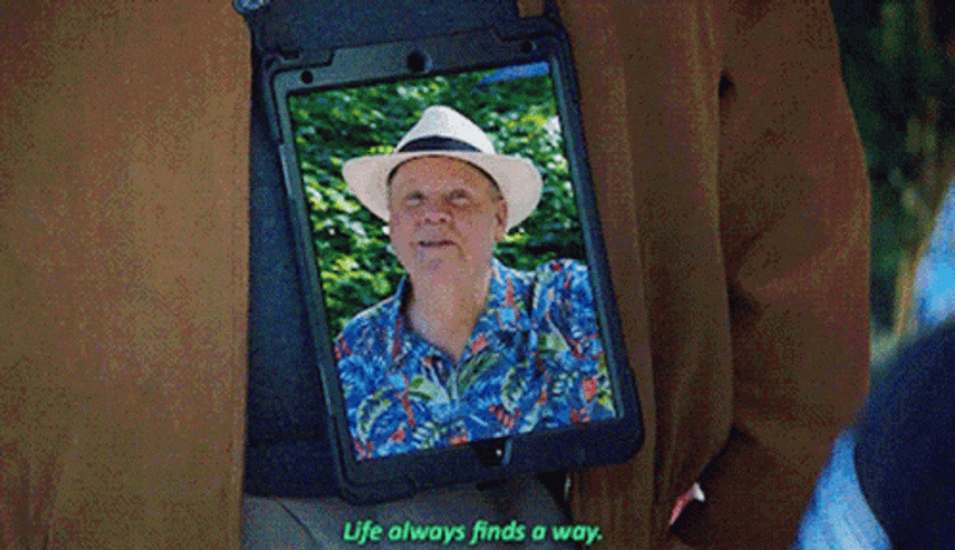 Brooklyn Nine Hitchcock Life Finds A Way GIF