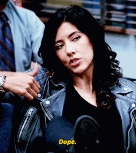 Brooklyn Nine Nine Dope Rosa Diaz GIF
