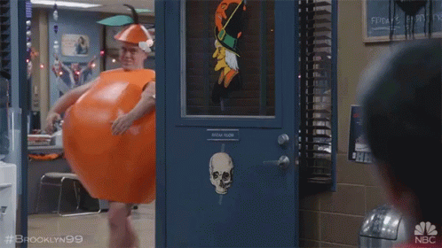 Brooklyn Nine Nine Orange Cosplay GIF