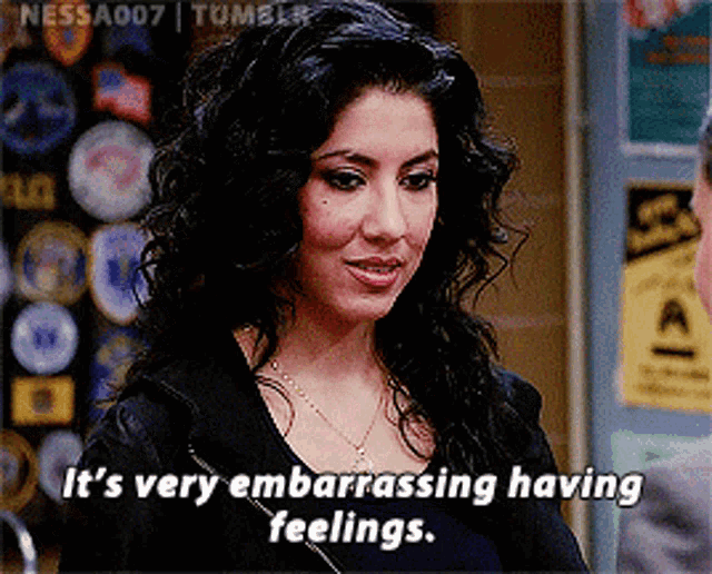 Brooklyn Nine Nine Rosa Diaz Gif GIF