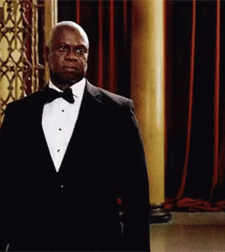 Brooklyn Nine Nine Serious Captain Holt GIF
