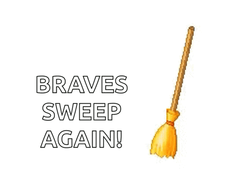 Broom With Braves Sweep Again