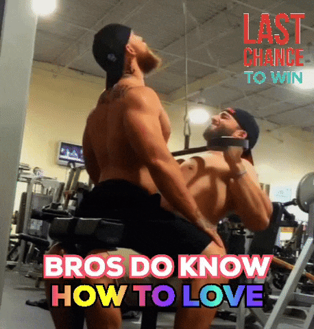 Bros Do Know How To Love Gym Poster