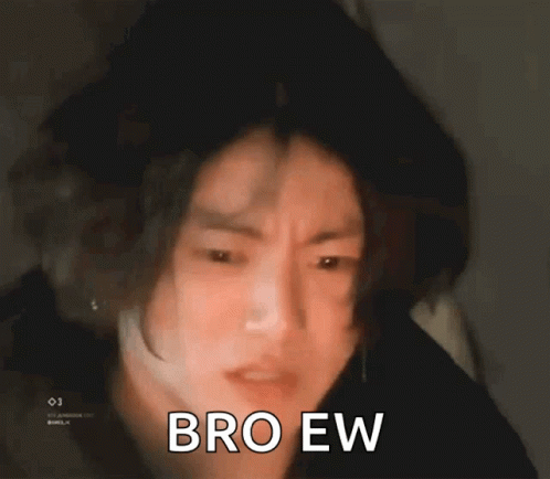 Brother Eww Jungkook GIF