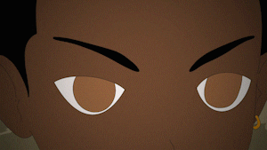 Brown Eyed Anime Character Smoking GIF