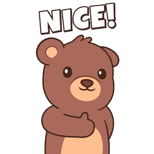 Brown Teddy Bear Giving Thumbs Up Nice